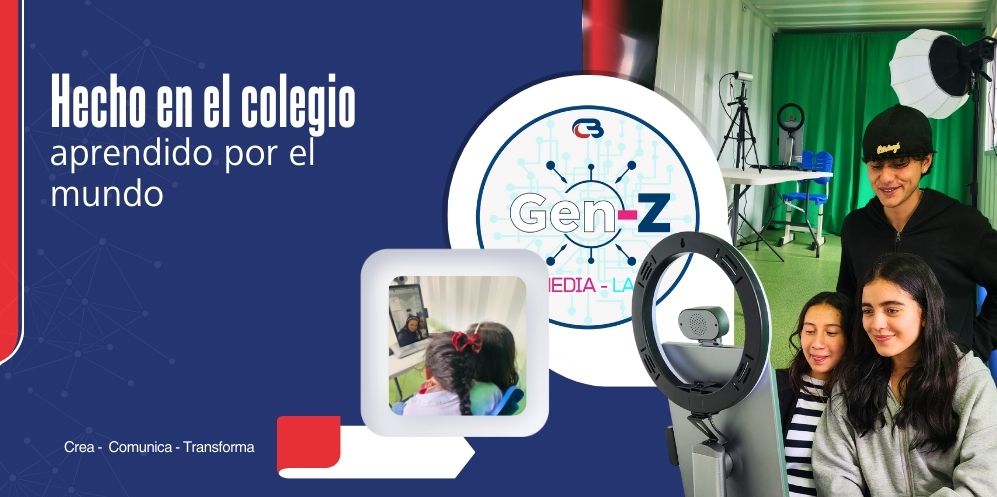 Un aula que transforma: así es el nuevo laboratorio de medios del Colegio Bilingüe Colombo Británico